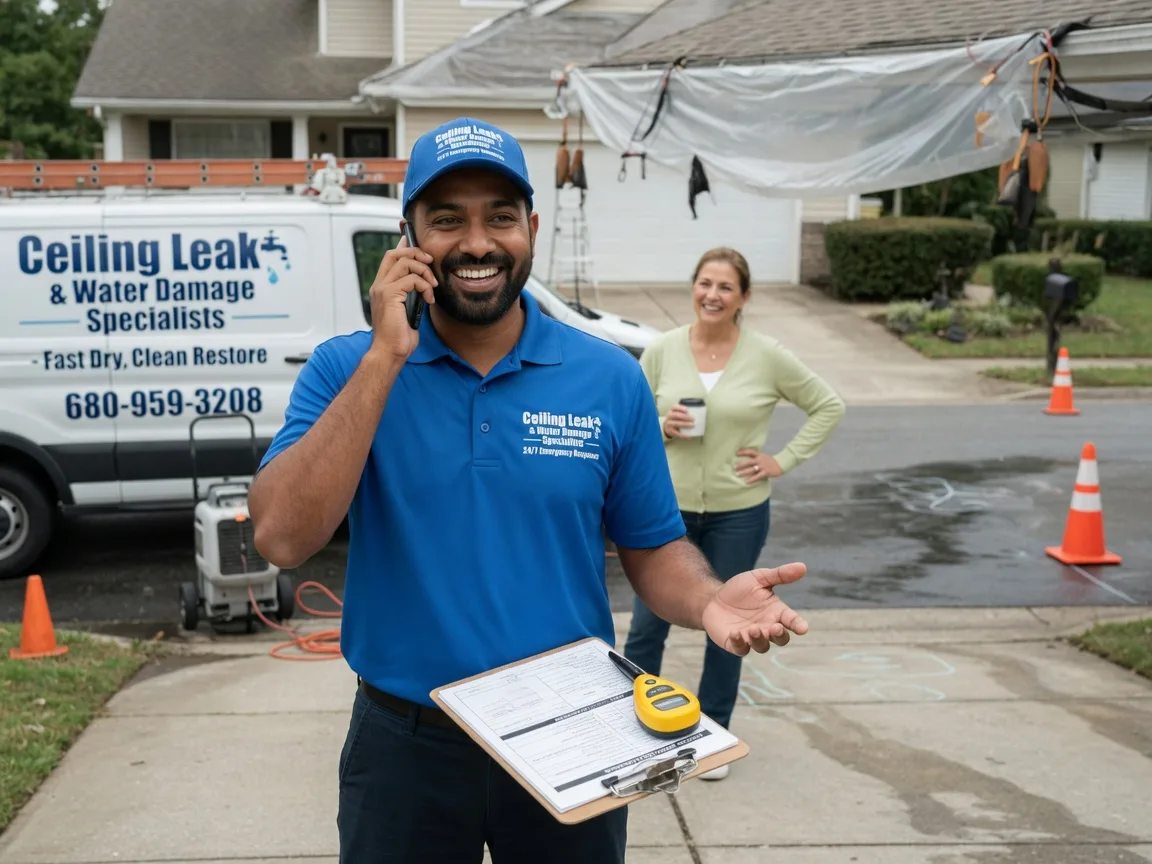 Ceiling Leak Cleanup Theodosia, MO FAQs